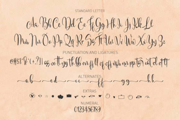 Shellonitha Font PNG with transparent background - Preview 2