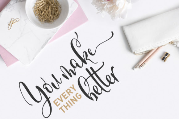 Shellonitha Font PNG with transparent background - Preview 4