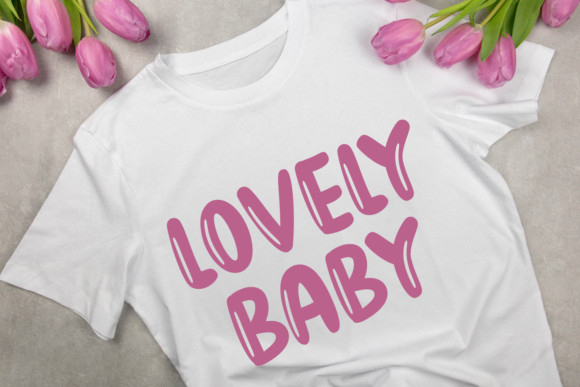 Simply Purple Font PNG with transparent background - Preview 3