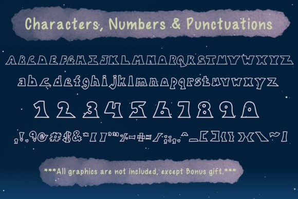 Skirty Font PNG with transparent background - Preview 4