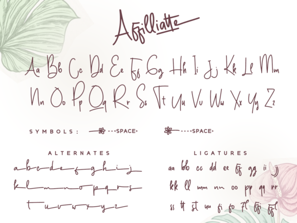 Affilliatte Area Font - Preview 6