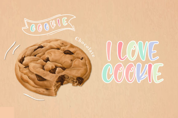 Almond Slices Font - Preview 1