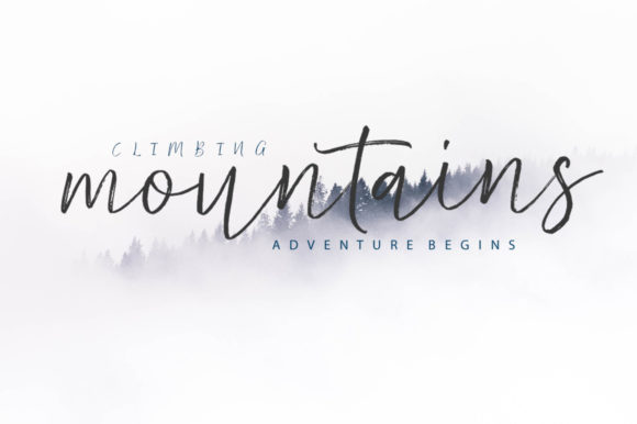 Belpast Script Font PNG with transparent background - Preview 3