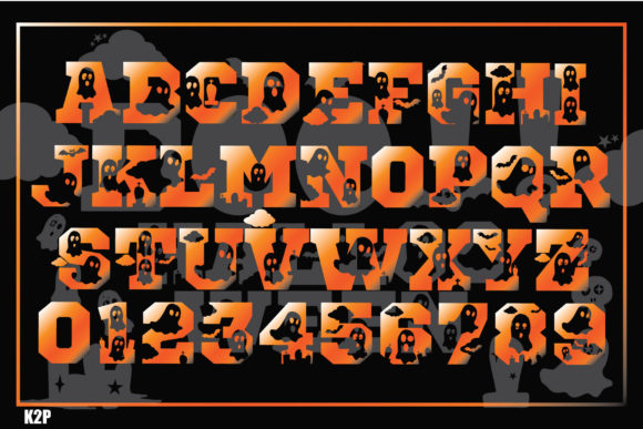 Boo!! Halloween Font - Preview 1
