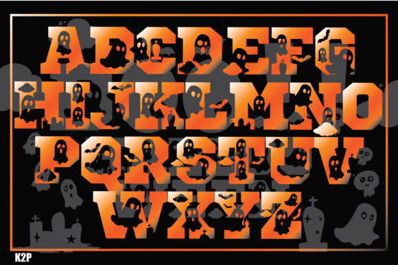 Boo!! Halloween Font - Preview 2
