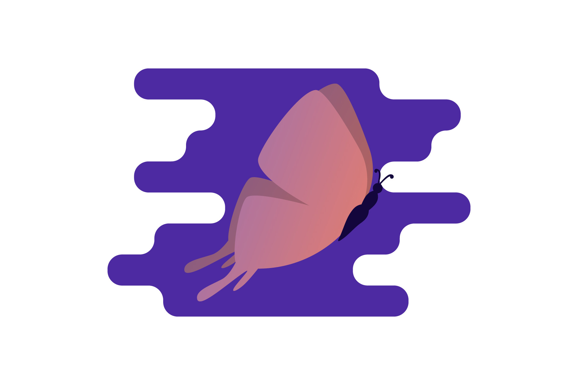 Butterfly Fly Icon Graphic by abstractspacestudio · Creative Fabrica