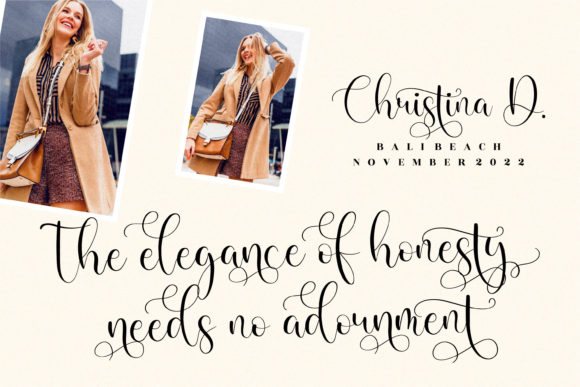 Calistta Mentali Font - Preview 4
