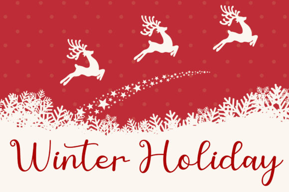 Christmas Saturday Font - Preview 2