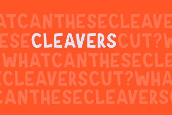 Cleavers Font - Preview 1