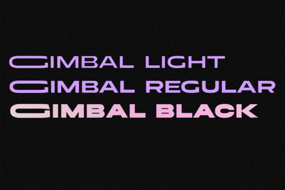 Gimbal Extended Font - Preview 5