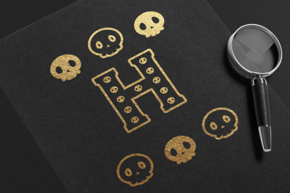 Halloween Skull Font - Preview 3