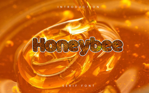 Honeybee Font - Preview 1