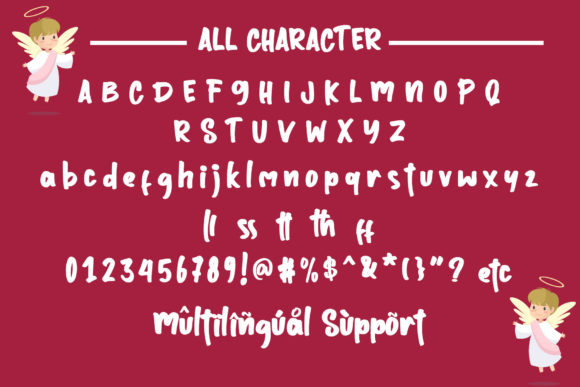 Jolly Angel Font - Preview 5