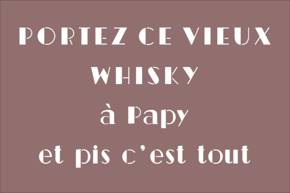 Kabaret Font PNG with transparent background - Preview 3