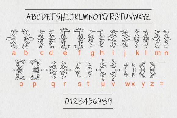 Label Creator Font PNG with transparent background - Preview 1