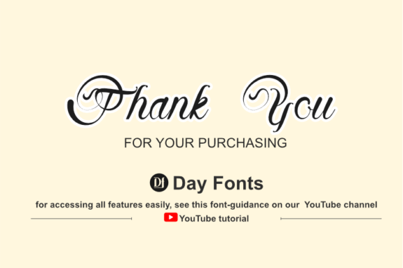 Require Cheribelle Font PNG with transparent background - Preview 5