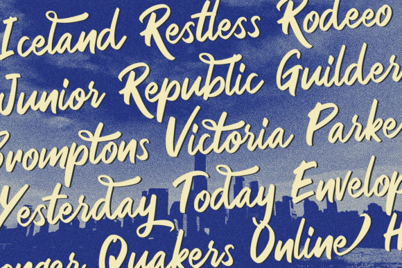 Rezojas Font PNG with transparent background - Preview 1