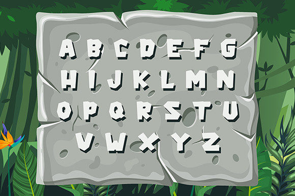 Rumbaz Font PNG with transparent background - Preview 3