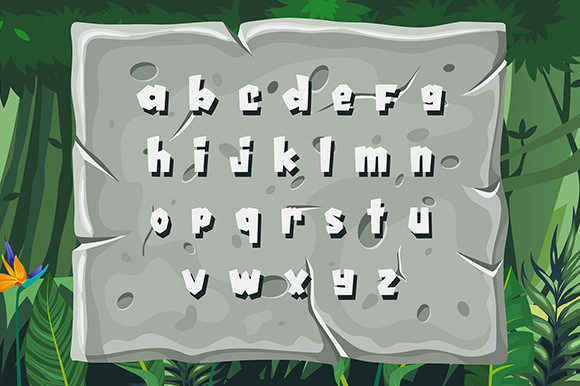 Rumbaz Font PNG with transparent background - Preview 4