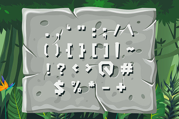 Rumbaz Font PNG with transparent background - Preview 5