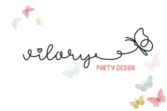 Butter Fly Font - Preview 3