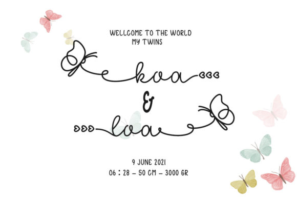 Butter Fly Font - Preview 4