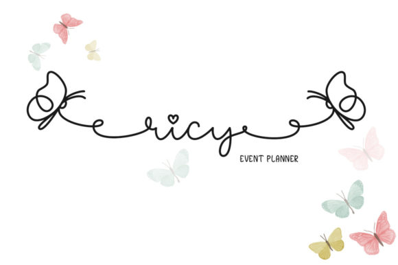 Butter Fly Font - Preview 5
