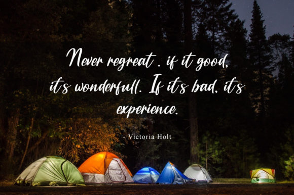 Camping Camp Font - Preview 1