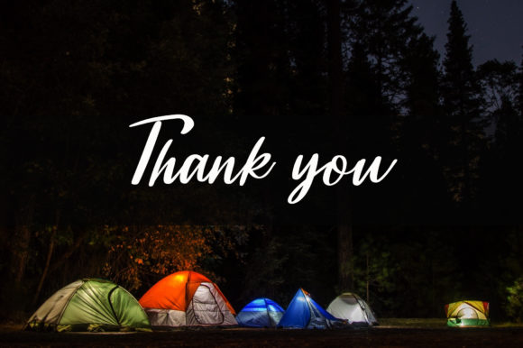 Camping Camp Font - Preview 5