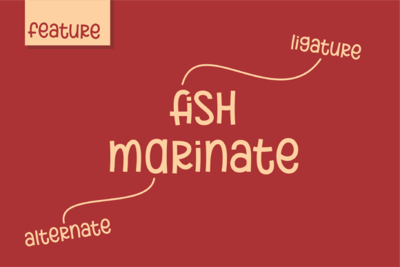 Chicken Broth Font PNG with transparent background - Preview 3