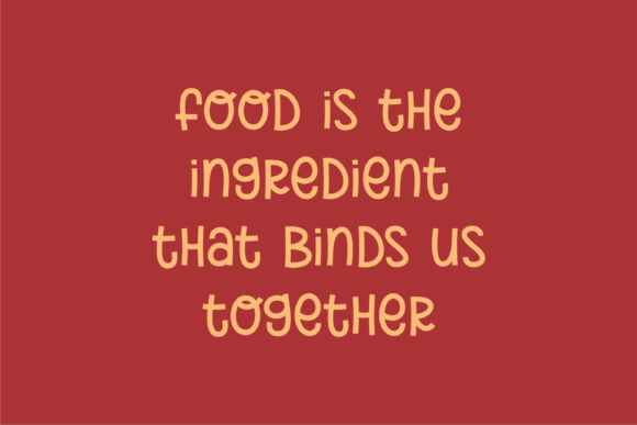 Chicken Broth Font PNG with transparent background - Preview 4