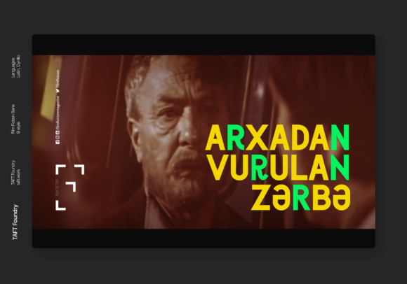 Film Fiction Font - Preview 3
