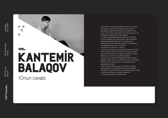 Film Fiction Font - Preview 5