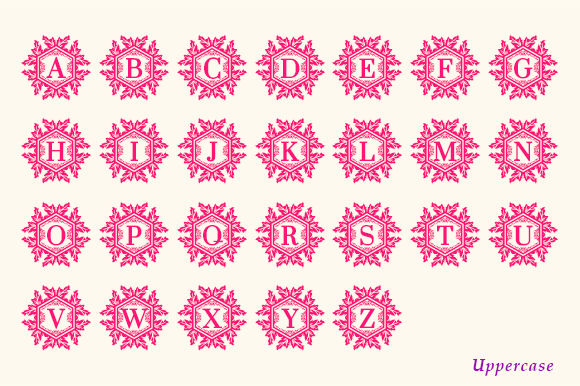 Floral Wedding Font - Preview 5
