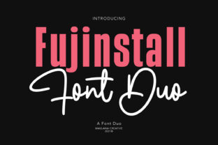Fujinstall Font Duo