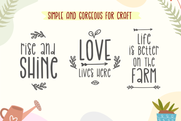 Garden Dreams Font - Preview 2