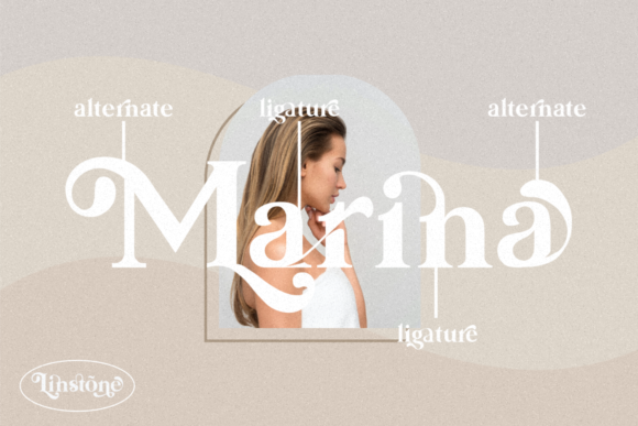 Linstone Font PNG with transparent background - Preview 3