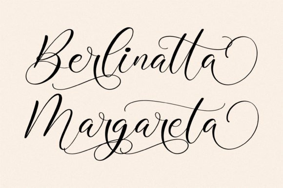 Rafaela Salitha Font PNG with transparent background - Preview 3