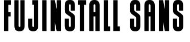 fujinstall-sans