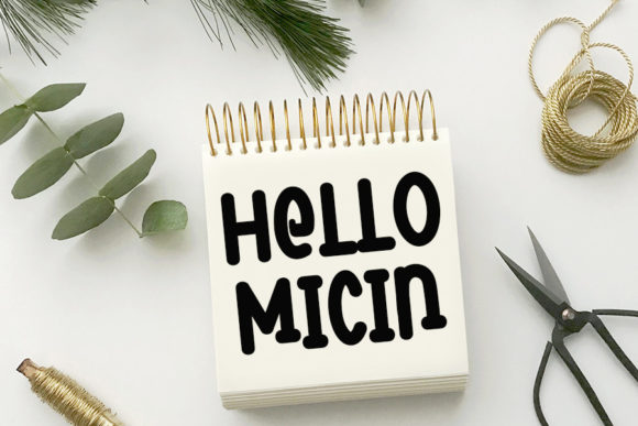 Abcde Font - Preview 3