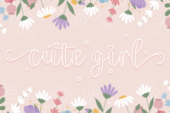 Best Girl Font - Preview 3