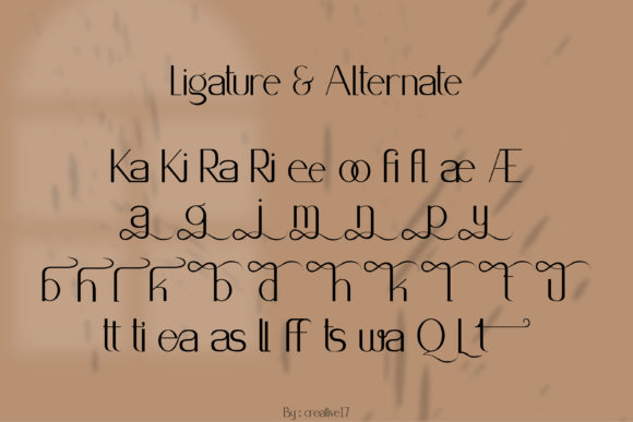 Blambangan Font - Preview 2
