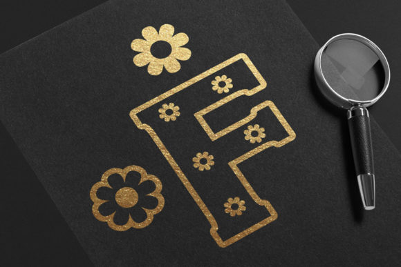 Flowers Font - Preview 3