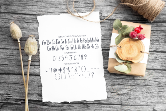 Green Tea Font - Preview 3