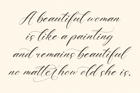 Harietta Bulmer Font PNG with transparent background - Preview 5