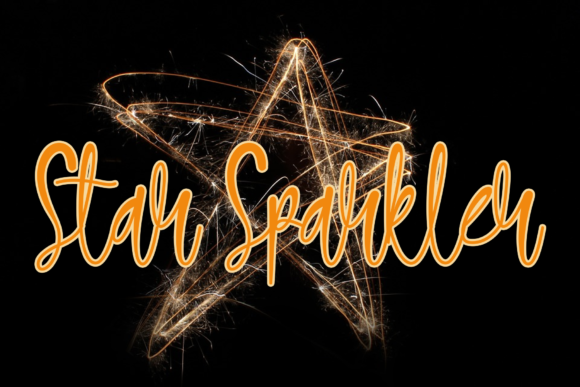 July Summer Font PNG with transparent background - Preview 1