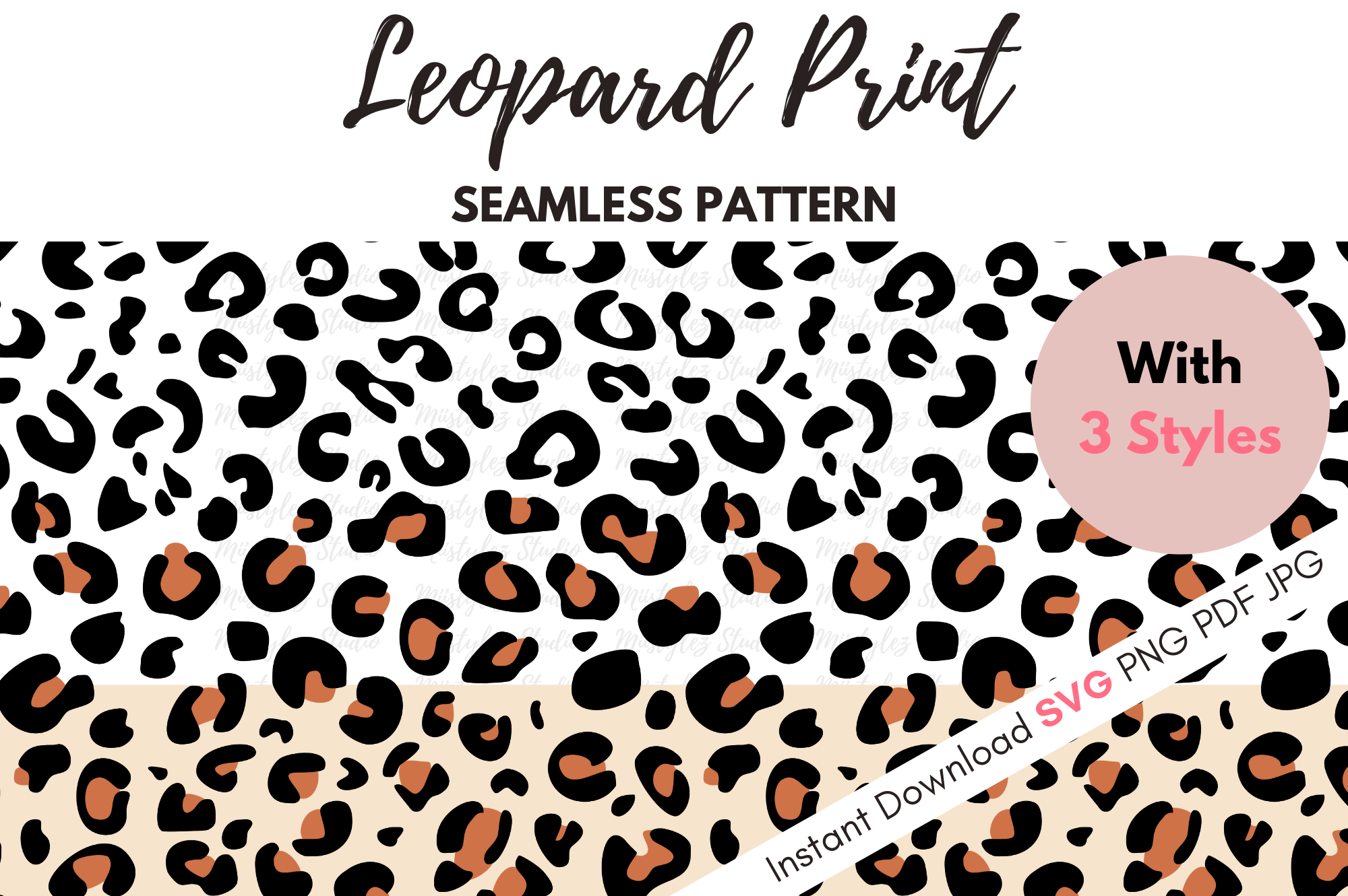 Leopard Seamless Patterns Graphic by Miistylez Studio · Creative Fabrica