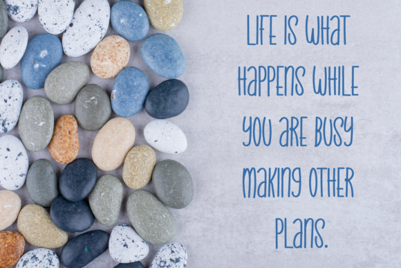 Life Coming Font PNG with transparent background - Preview 1