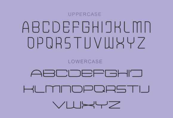 Linesy Font PNG with transparent background - Preview 2