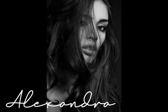 Madona Font PNG with transparent background - Preview 1